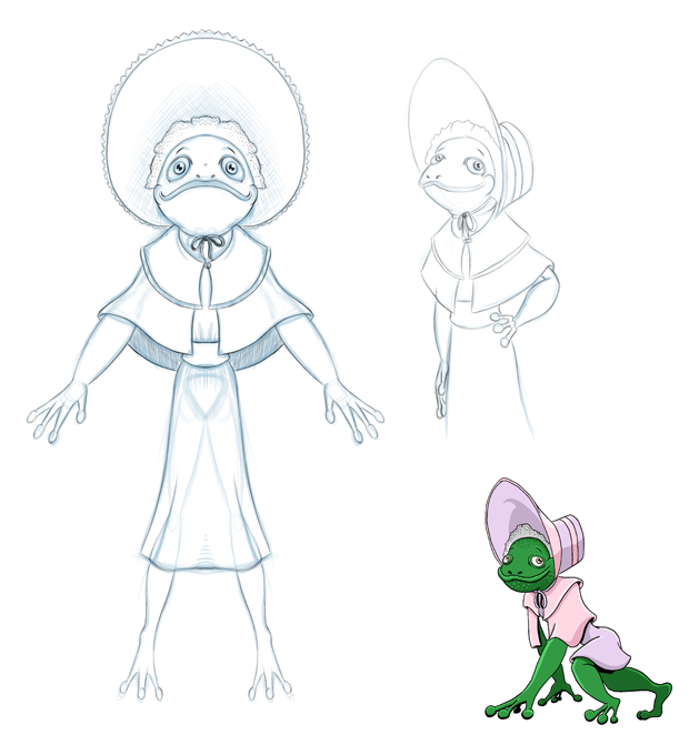 Character: Lady Frog