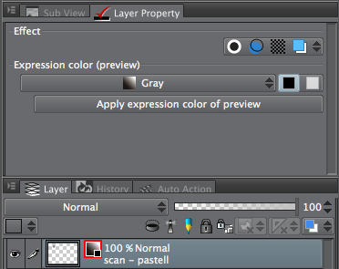 Layer Property - Expression Color