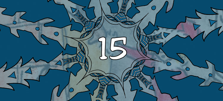 15 Türchen Hinaus Variationsphase